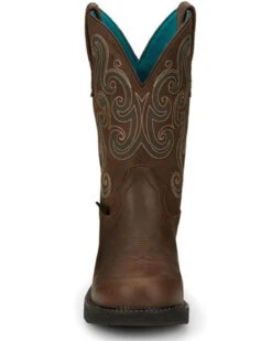 Justin Women's Tasha Waterproof Western Work Boots - Steel Toe -Western Cowboy Supplies 2000340881 200 P4