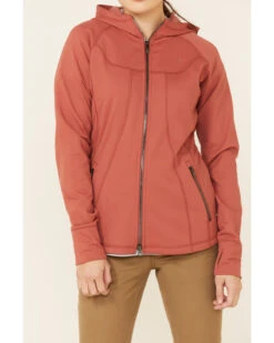Ariat Women's Marsala Attain Thermal Zip-Front Hoodie -Western Cowboy Supplies 2000341911 640 P3