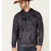 Hooey Men's Tie-Dye Liberty Roper Flag Graphic Hooded Sweatshirt -Western Cowboy Supplies 2000342389 001 P1