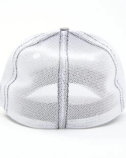 Cody James Men's Gray Logo Patch Mesh-Back Flex-Fit Ball Cap -Western Cowboy Supplies 2000342940 020 P3