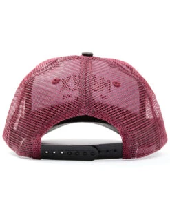 Hawx Men's Heather Black Logo Graphic Mesh-Back Ball Cap -Western Cowboy Supplies 2000342952 001 P3