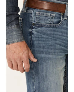 Cody James Men's Casey Light Wash Stretch Stackable Straight Jeans -Western Cowboy Supplies 2000344540 400 P3