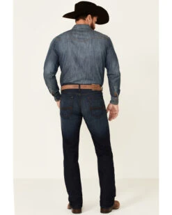 Rock & Roll Denim Men's Hooey Dark Wash Reflex Revolver Slim Straight Jeans