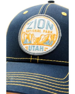 H3 Sportgear Men's Zion National Park Patch Mesh Back Trucker Cap -Western Cowboy Supplies 2000346018 410 P2