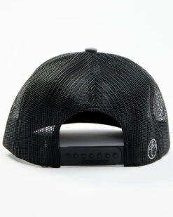 Oil Field Hats Men's Gray & Black Texas Rose Ball Cap -Western Cowboy Supplies 2000346266 020 P3