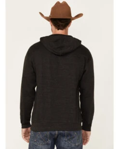 Cowboy Hardware Men's Gray Cowboy Breed Graphic Hooded Sweatshirt -Western Cowboy Supplies 2000346639 020 P4