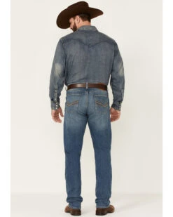 Wrangler 20X Men's No.44 Sierra Medium Wash Stretch Slim Straight Jeans - Long -Western Cowboy Supplies 2000347675 400 P3