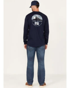 Cody James Men's FR Medium Wash Slim Straight Jeans -Western Cowboy Supplies 2000348999 400 P3