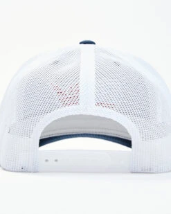 Oil Field Hats Men's Navy American Flag US Patch Mesh-Back Ball Cap -Western Cowboy Supplies 2000350291 410 P3