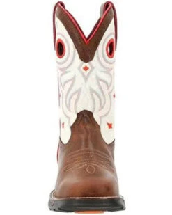 Durango Women's Maverick Waterproof Western Work Boots - Steel Toe -Western Cowboy Supplies 2000350776 200 P4