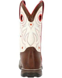 Durango Women's Maverick Waterproof Western Work Boots - Steel Toe -Western Cowboy Supplies 2000350776 200 P5