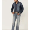 Cody James Core Men's Bear Down Light Wash Stretch Slim Bootcut Jeans -Western Cowboy Supplies 2000351786 400 P1