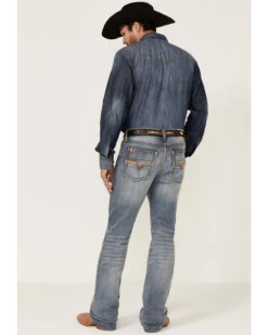 Cody James Core Men's Bear Down Light Wash Stretch Slim Bootcut Jeans -Western Cowboy Supplies 2000351786 400 P3