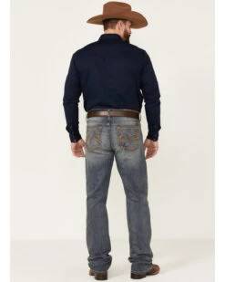 Cody James Men's Star Gazer Dark Wash Stretch Stackable Straight Leg Jeans -Western Cowboy Supplies 2000351798 400 P3