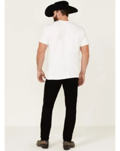 Cody James Men's Fresian Dark Wash Stretch Tapered Slim Straight Jeans -Western Cowboy Supplies 2000351833 001 P3