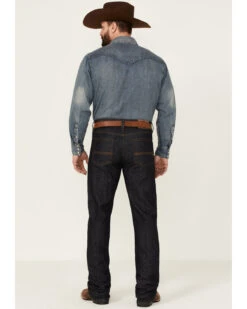 Cody James Men's Heeler Dark Wash Stretch Stackable Straight Leg Jeans -Western Cowboy Supplies 2000351839 400 P3