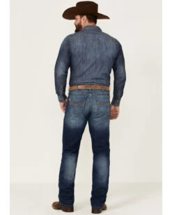Cinch Men's Silver Label Medium Stonewash Performance Stretch Slim Straight Jeans 8 Cinch Men's Silver Label Medium Stonewash Performance Stretch Slim Straight Jeans -Western Cowboy Supplies 2000355892 402 P3