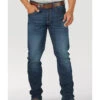 Rock 47 By Wrangler Men's Ruckett Dark Wash Stretch Slim Straight Jeans 1 Rock 47 By Wrangler Men's Ruckett Dark Wash Stretch Slim Straight Jeans -Western Cowboy Supplies 2000358077 400 P1