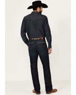 Kimes Ranch Men's Roger Dark Wash Stretch Slim Bootcut Jeans -Western Cowboy Supplies 2000358676 400 P3