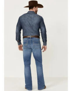 Cody James Men's Silverton Light Wash Stretch Relaxed Bootcut Jeans -Western Cowboy Supplies 2000359293 413 P3