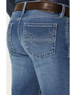 Cody James Men's Silverton Light Wash Stretch Relaxed Bootcut Jeans -Western Cowboy Supplies 2000359293 413 P4
