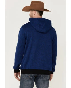 RANK 45 Men's Ranhan Logo Hooded Sweatshirt -Western Cowboy Supplies 2000359487 400 P5