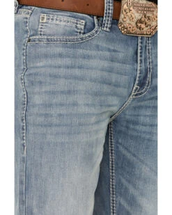 Rock & Roll Denim Men's Double Barrel Reflex Stretch Relaxed Bootcut Jeans -Western Cowboy Supplies 2000360317 400 P4