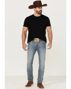 Rock & Roll Denim Men's Rifle Stretch Regular Skinny Jeans -Western Cowboy Supplies 2000360319 400 P3