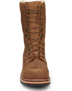 Chippewa Men's Thunderstruck 10" Waterproof Insulated Lace-Up Work Logger Boot - Nano Composite Toe -Western Cowboy Supplies 2000362665 280 P4
