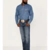 Wrangler 20X Men's Bazine Medium Wash Vintage Stretch Slim Bootcut Jeans -Western Cowboy Supplies 2000365076 414 P1