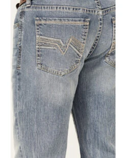 Cody James Men's Hacienda Medium Wash Stretch Slim Bootcut Jeans -Western Cowboy Supplies 2000365432 414 P4