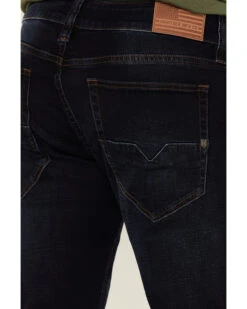 Howitzer Men's Cortez Patriot Dark Wash Stretch Straight Jeans -Western Cowboy Supplies 2000365506 416 P4