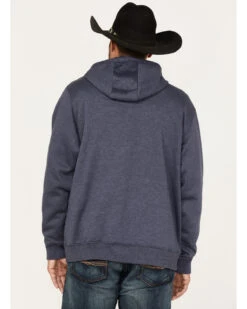 Wrangler Men's Southwestern Logo Graphic Hooded Sweatshirt -Western Cowboy Supplies 2000366029 410 P4