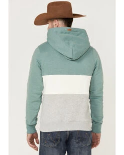 Wanakome Men's Colorblock Rivera Hooded Pullover Sweatshirt -Western Cowboy Supplies 2000366257 923 P4