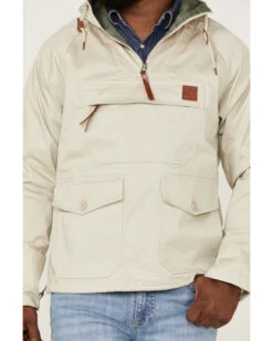 Kimes Ranch Men's Any-Day Sand 1/4 Zip Front Hooded Pullover -Western Cowboy Supplies 2000367382 295 P3