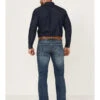 Rock & Roll Denim Men's Hooey Revolver Medium Wash Stretch Slim Straight Jeans -Western Cowboy Supplies 2000367641 202 P1