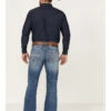 Rock & Roll Men's Vintage Medium Double Revolver Reflex Stretch Relaxed Bootcut Jeans -Western Cowboy Supplies 2000368869 414 P1