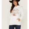 Goodie Two Sleeves Women's You Had Me At Howdy White Graphic Hoodie 1 Goodie Two Sleeves Women's You Had Me At Howdy White Graphic Hoodie -Western Cowboy Supplies 2000371376 100 P1