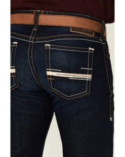 Ariat Men's M7 Rockport Ranger Dark Wash Slim Straight Jeans -Western Cowboy Supplies 2000371986 400 P4