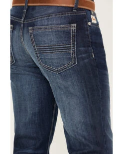 Cinch Men's Ian Medium Wash Slim Boot Performance Stretch Denim Jeans -Western Cowboy Supplies 2000373481 402 P3