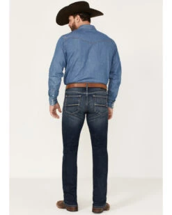 Ariat Men's M7 Drake Toro Dark Wash Slim Straight Jeans -Western Cowboy Supplies 2000373702 400 P3