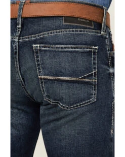 Ariat Men's M7 Drake Toro Dark Wash Slim Straight Jeans -Western Cowboy Supplies 2000373702 400 P4