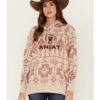 Ariat Women's Southwestern Print Logo Graphic Hoodie 1 Ariat Women's Southwestern Print Logo Graphic Hoodie -Western Cowboy Supplies 2000374278 280 P1