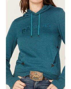 RANK 45 Women's Logo Fleece Hoodie -Western Cowboy Supplies 2000374959 441 P3