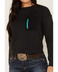RANK 45 Women's Logo Sweatshirt -Western Cowboy Supplies 2000374965 001 P3
