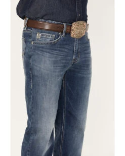 Rock & Roll Denim Men's Dale Brisby Double Barrel Medium Wash Relaxed Straight Vintage '46 Jeans -Western Cowboy Supplies 2000375476 414 P4