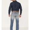 Rock & Roll Denim Men's Slim Fit Straight Rope Stitch Pocket Bootcut Jeans -Western Cowboy Supplies 2000375484 412 P1