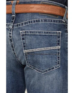 Ariat Men's M4 Relaxed Hugo Boot Cut Stretch Denim Jeans -Western Cowboy Supplies 2000377336 400 P4
