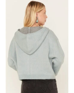 Ariat Women's Agave Garden Intarsia Southwestern Knit Zip Hooded Pullover -Western Cowboy Supplies 2000377715 442 P4