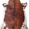 Carstens Home Small Faux Cowhide White Belly Rug